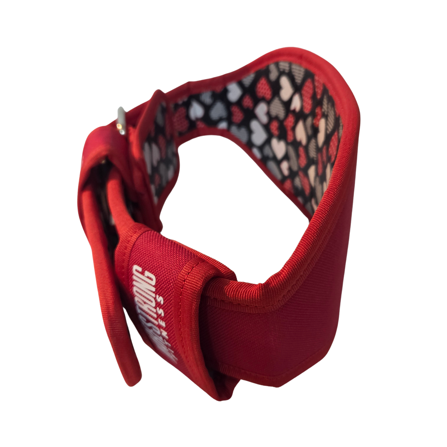 Cinturón de Gym Rojo para Mujer Personalizable