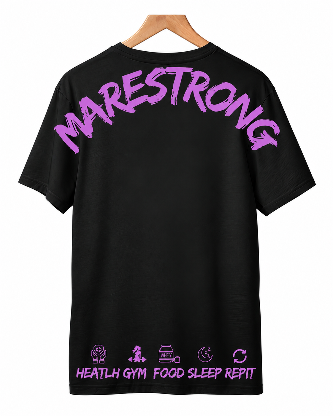 Mega Combo Marestrong Lilac Shine: Cinturón Pesista + Grilletes + Oversized