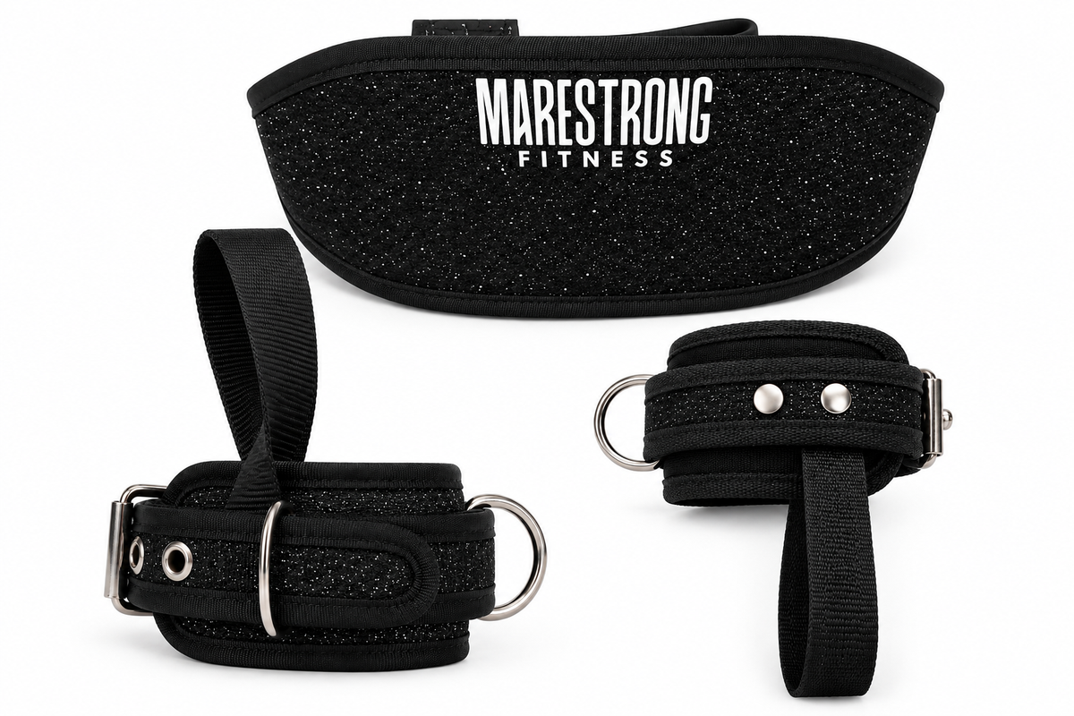 Combo Cinturón + Grilletes Marestrong
