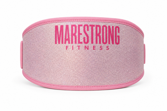 🩷 Cinturón Pesista Baby Pink | Marestrong Fitness