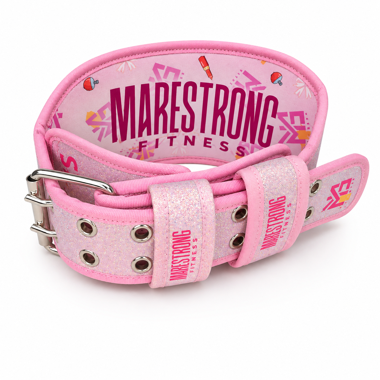 🩷 Cinturón Pesista Baby Pink | Marestrong Fitness