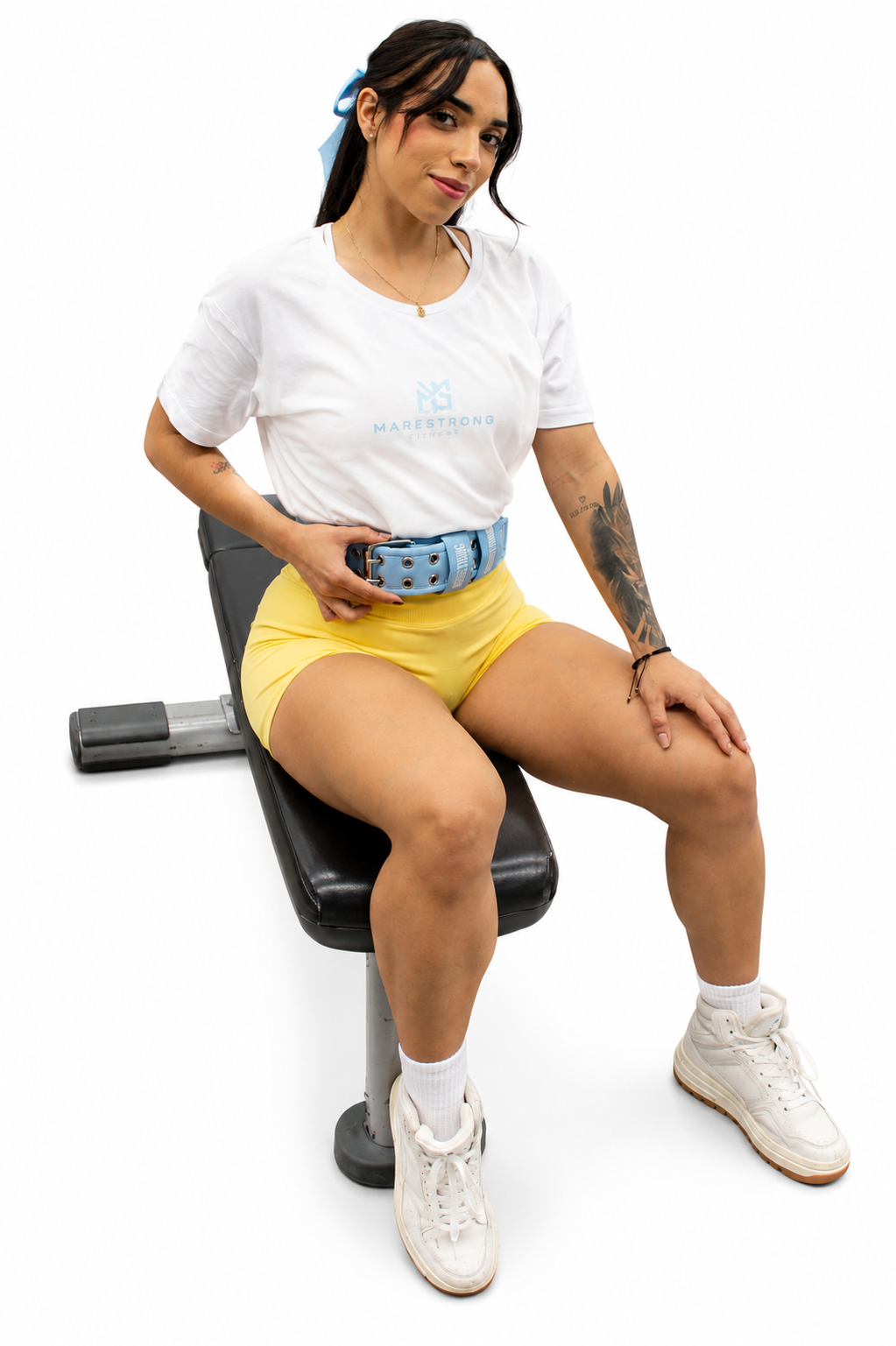 🩵 Cinturón Pesista Sky Dream | Marestrong Fitness