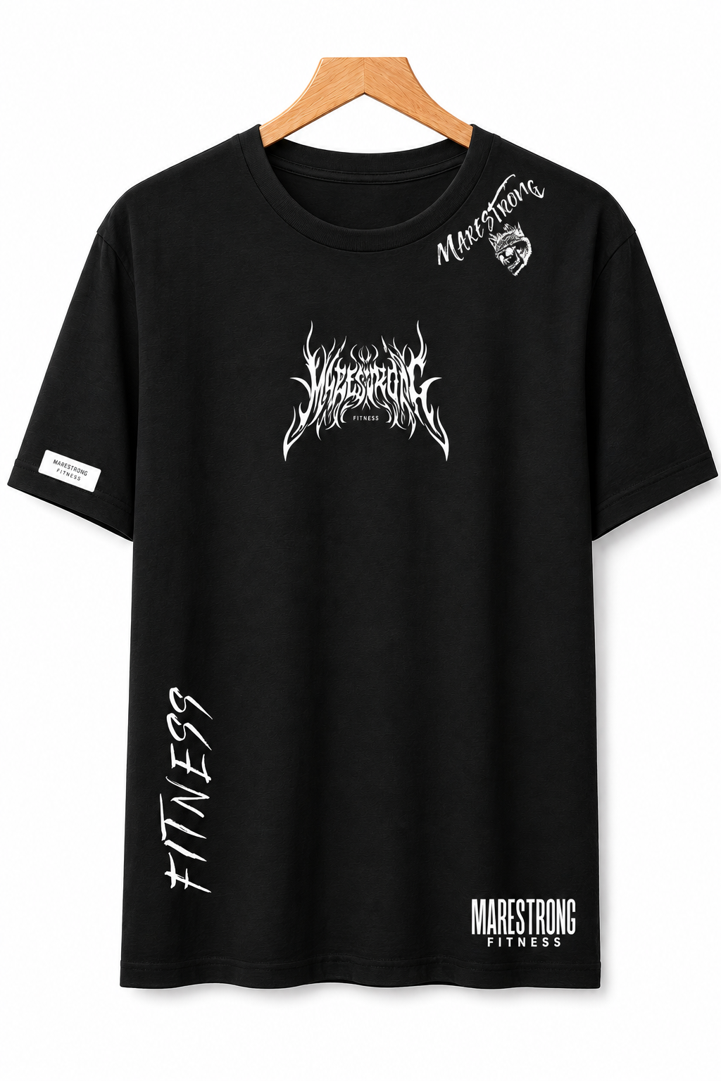 Playera Oversized "No Fear" Unisex | Marestrong Fitness