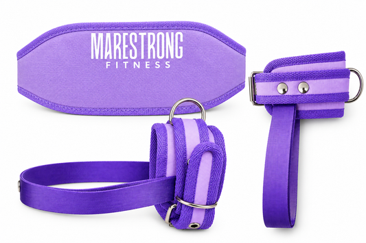 Combo Cinturón + Grilletes Marestrong
