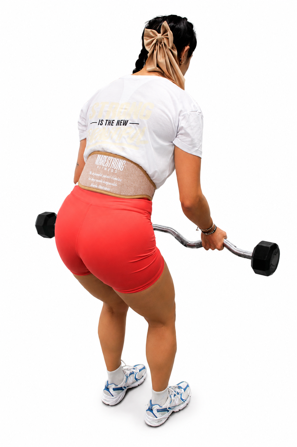 💛 Cinturón Pesista Golden Shine | Marestrong Fitness ✨