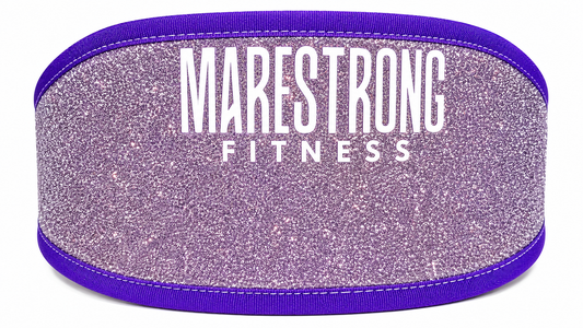 💜 Cinturón Pesista Lilac Dream| Marestrong Fitness