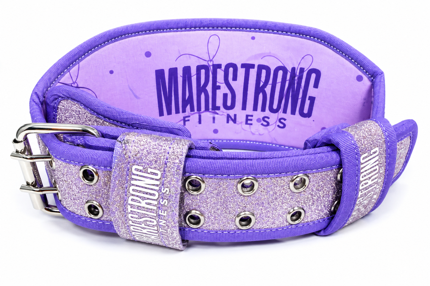 💜 Cinturón Pesista Lilac Dream| Marestrong Fitness