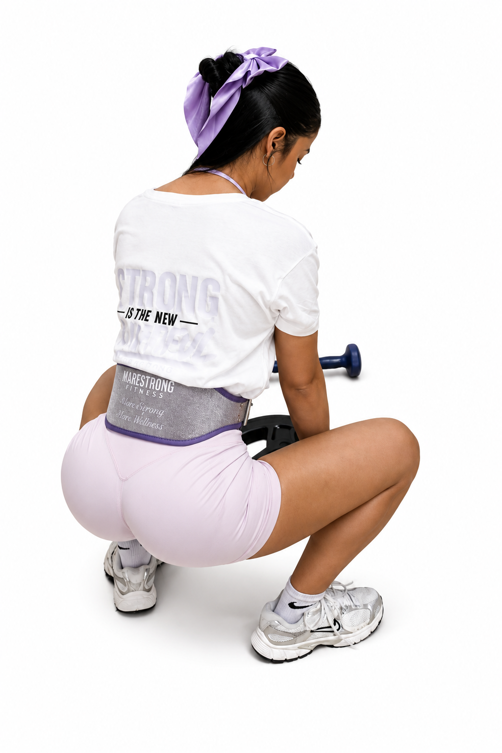💜 Cinturón Pesista Lilac Dream| Marestrong Fitness