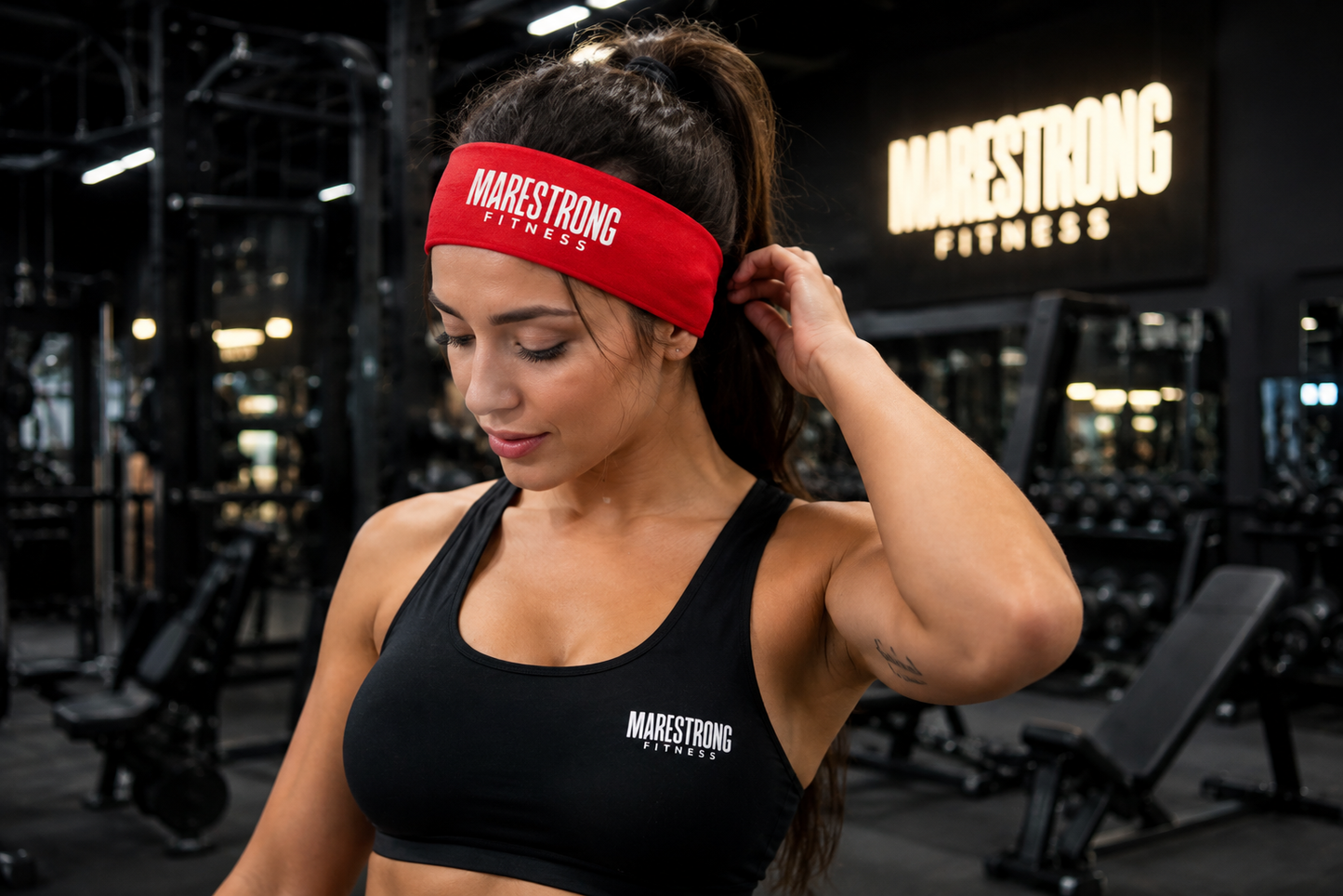 Bandana Deportiva MARESTRONG FITNESS – Red