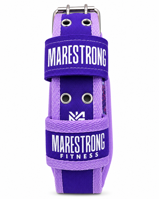 Cinturón de Gym Morado para Mujer Personalizable