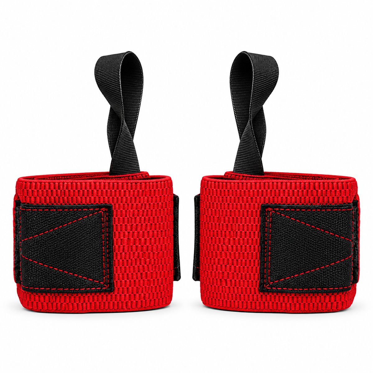 Muñequeras Rojas para Gym y Levantamiento de Pesas | Marestrong Fitness