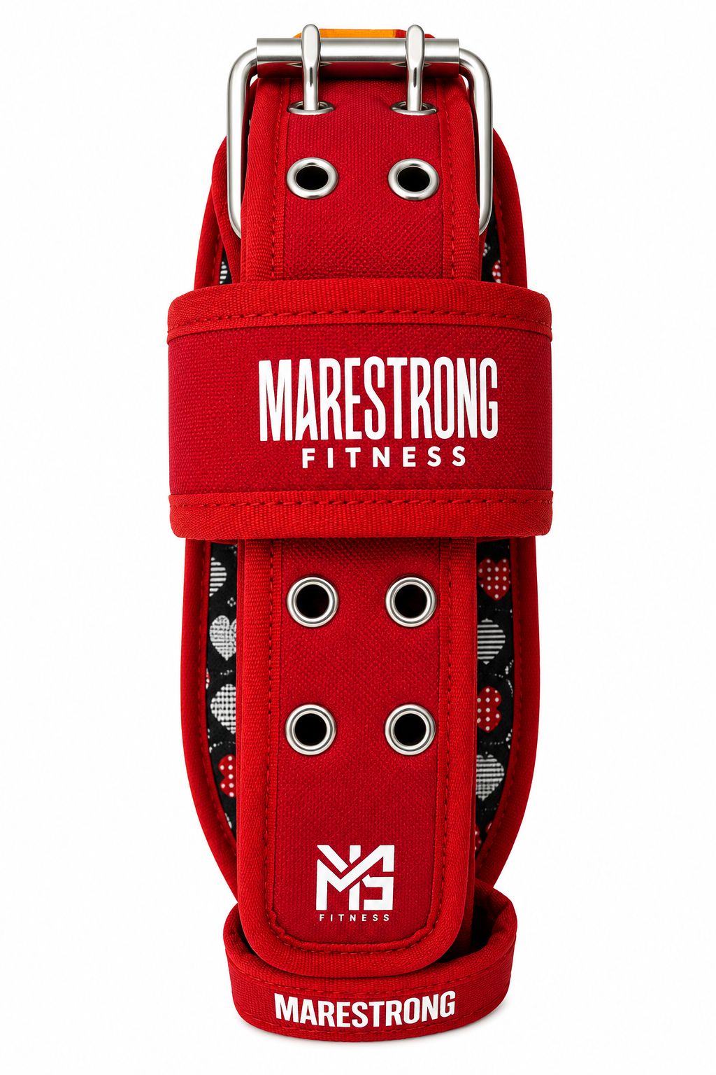 Cinturón de Gym Rojo para Mujer Personalizable