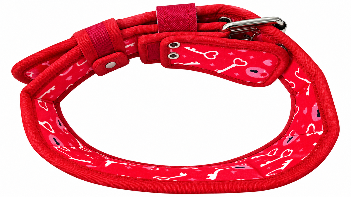 Cinturón Pesista Rojo para Mujer Personalizable