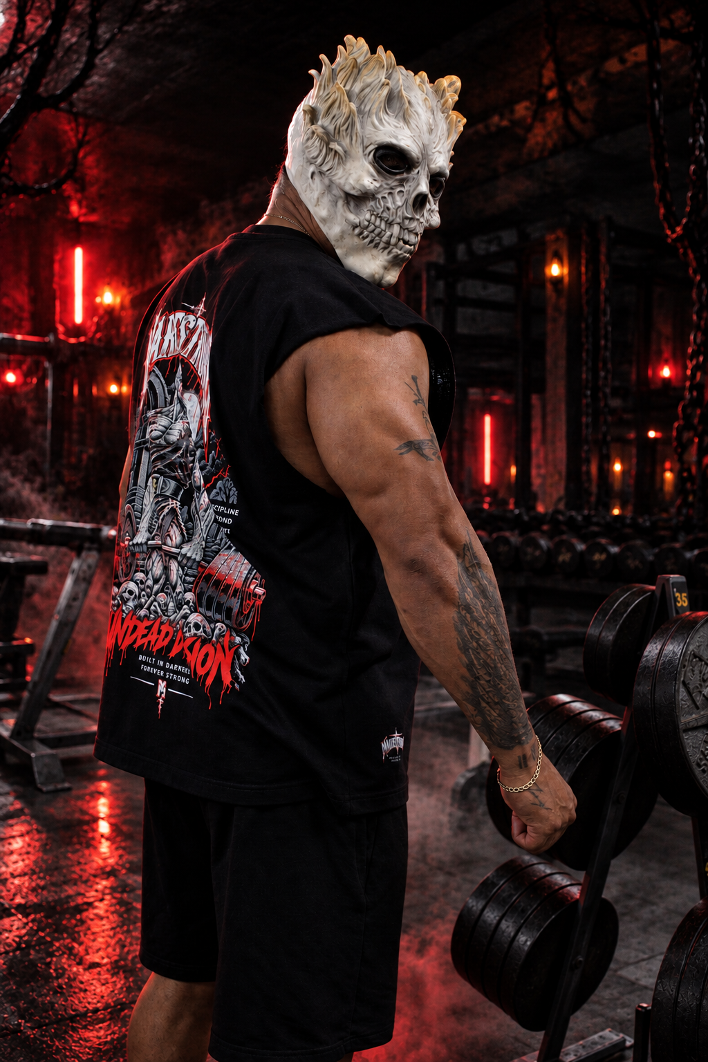 Tank Hombre Graveyard of Gains — Dark Halloween 2026